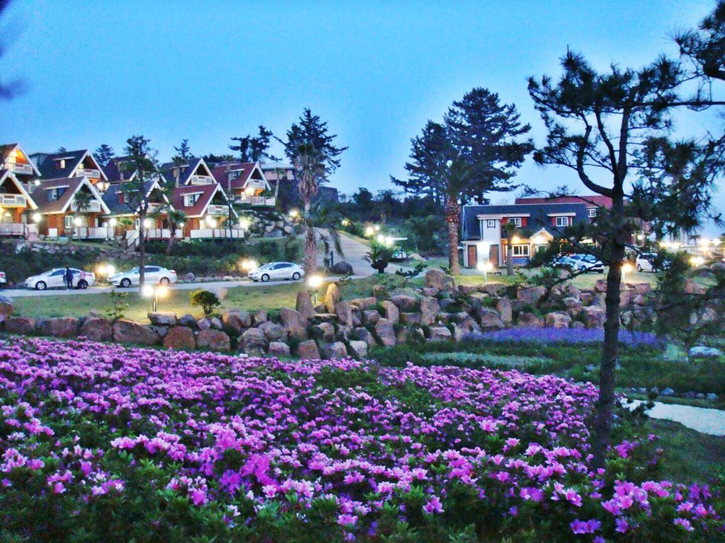 Jungmun Log Pension & Resort Seogwipo Exterior foto